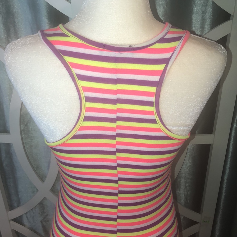 High Low Racer back Tank Dress - Picture 7 of 9
